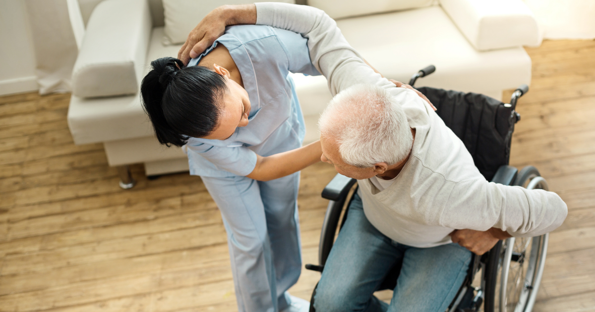 Tips for Talking to Your Family Member About Home Care caregiver-and-elderly-talking=about-home-care