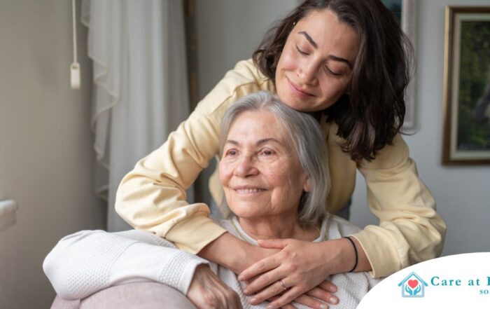 Caring for a parent with senior mental health struggles