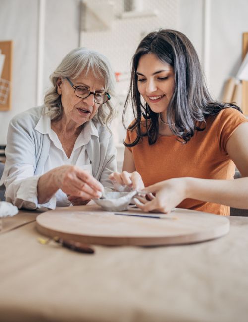 Senior Receiving Compassionate Home Care Assistance in Lawrenceville, GA