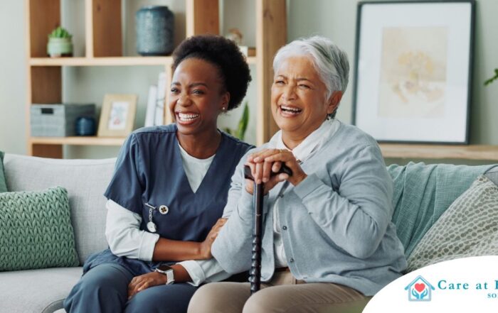 A caregiver enjoying respite care shifts